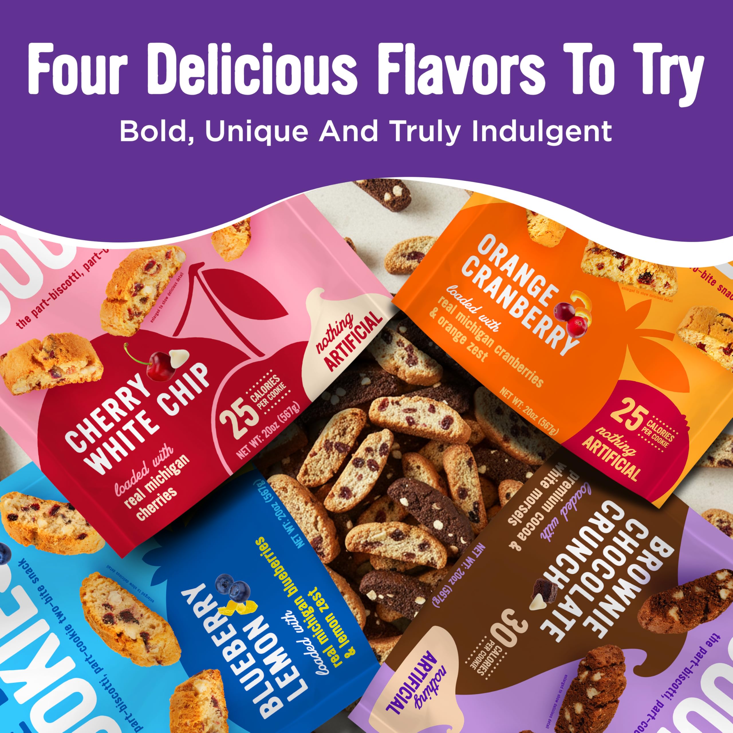 Cooper Street Twice Baked Biscotti Original, classic texture for everyday snacking