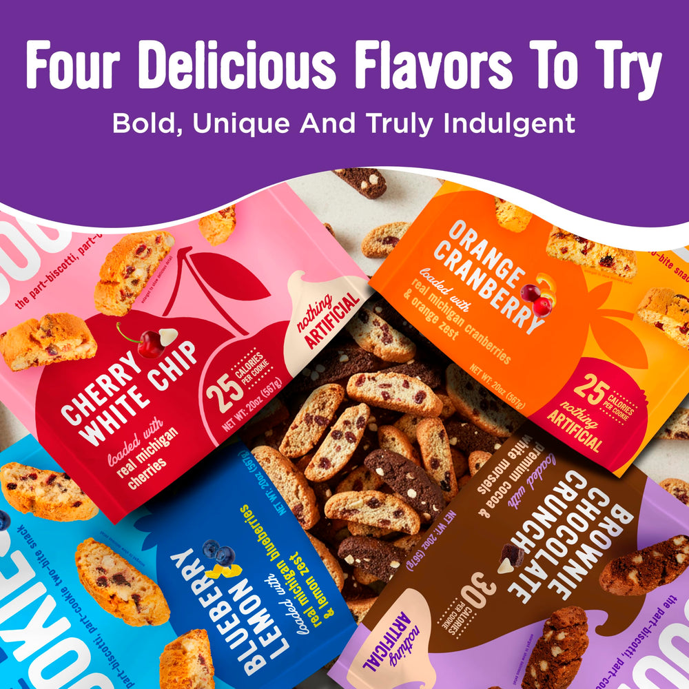 Cooper Street Twice Baked Biscotti Original, classic texture for everyday snacking