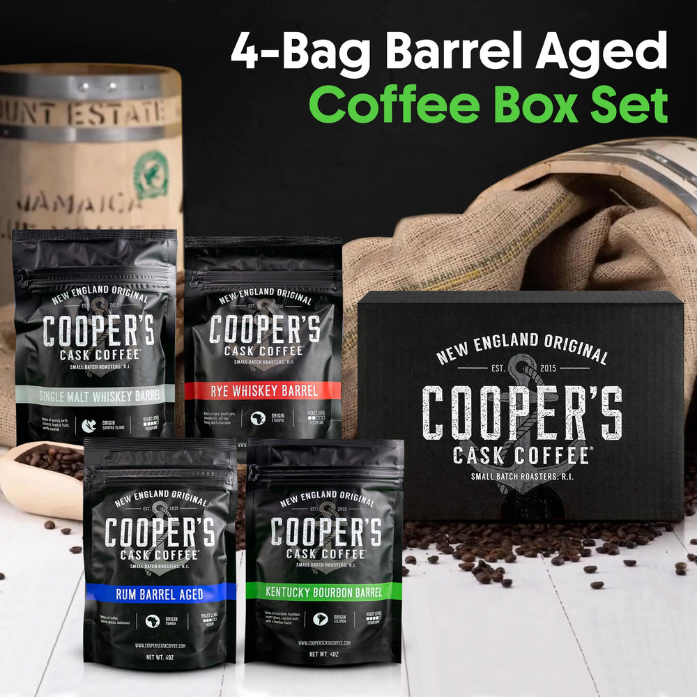 Cooper's Cask aromatic blend highlights whiskey notes during brewing
