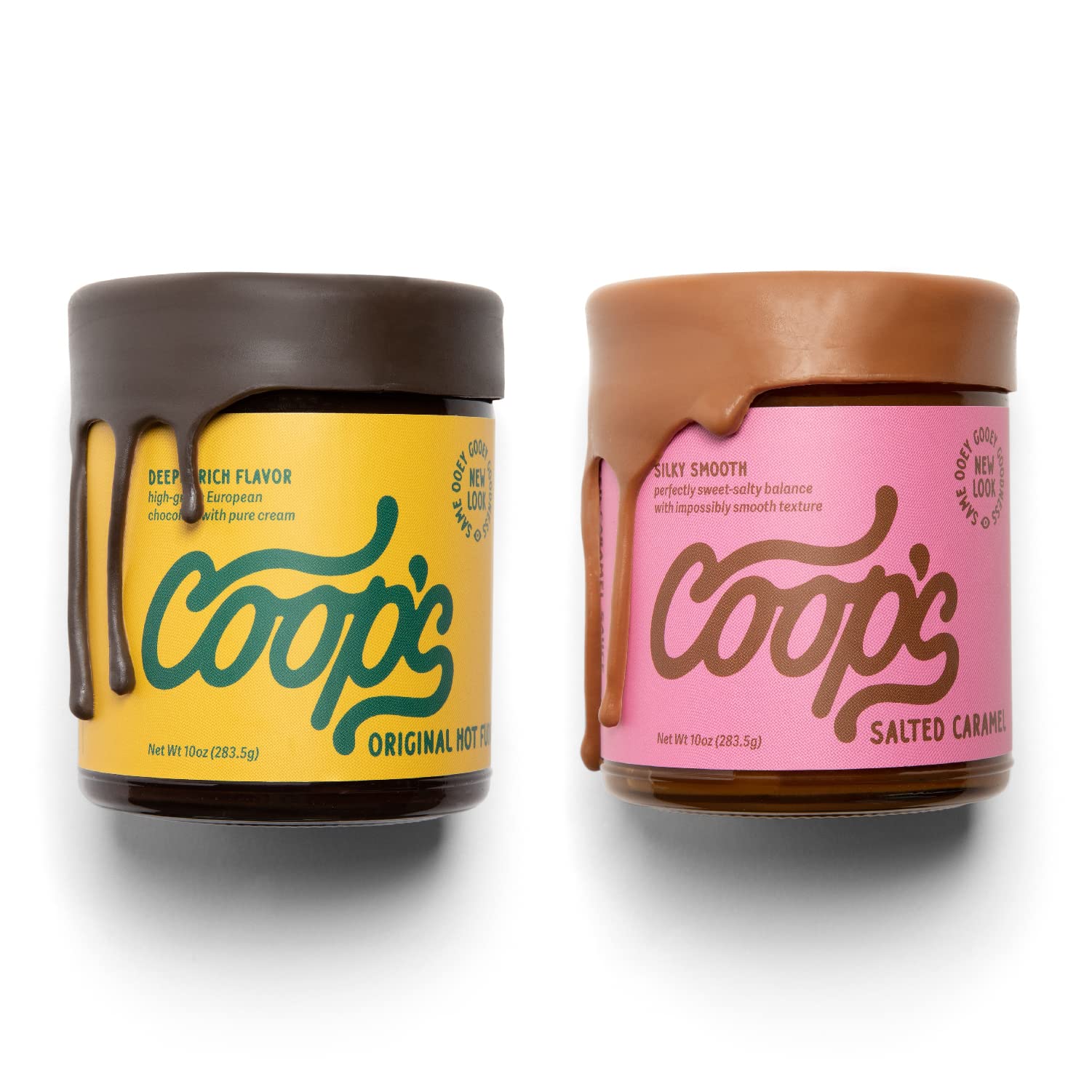 Coop's Original two-pack packaging, ideal for quick dessert toppings.