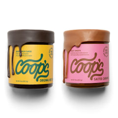 Coop's Original two-pack packaging, ideal for quick dessert toppings.