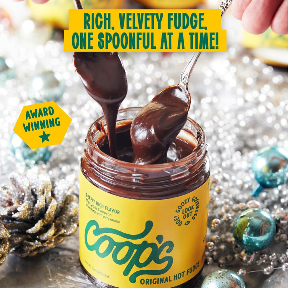 Coop's Original label-closeup, gluten-free and non-GMO transparency.