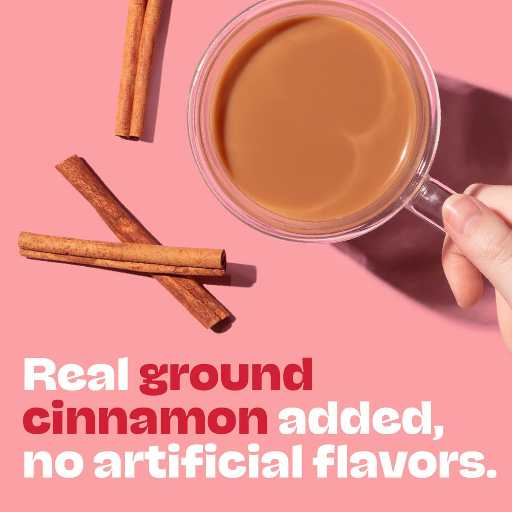 Copper Cow Churro pairs with condensed milk creamer for latte vibes.