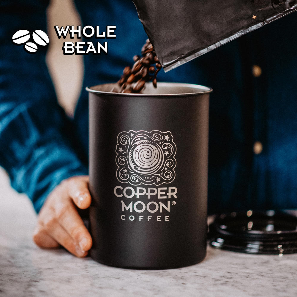 Copper Moon small-batch roasting preserves freshness and aroma.