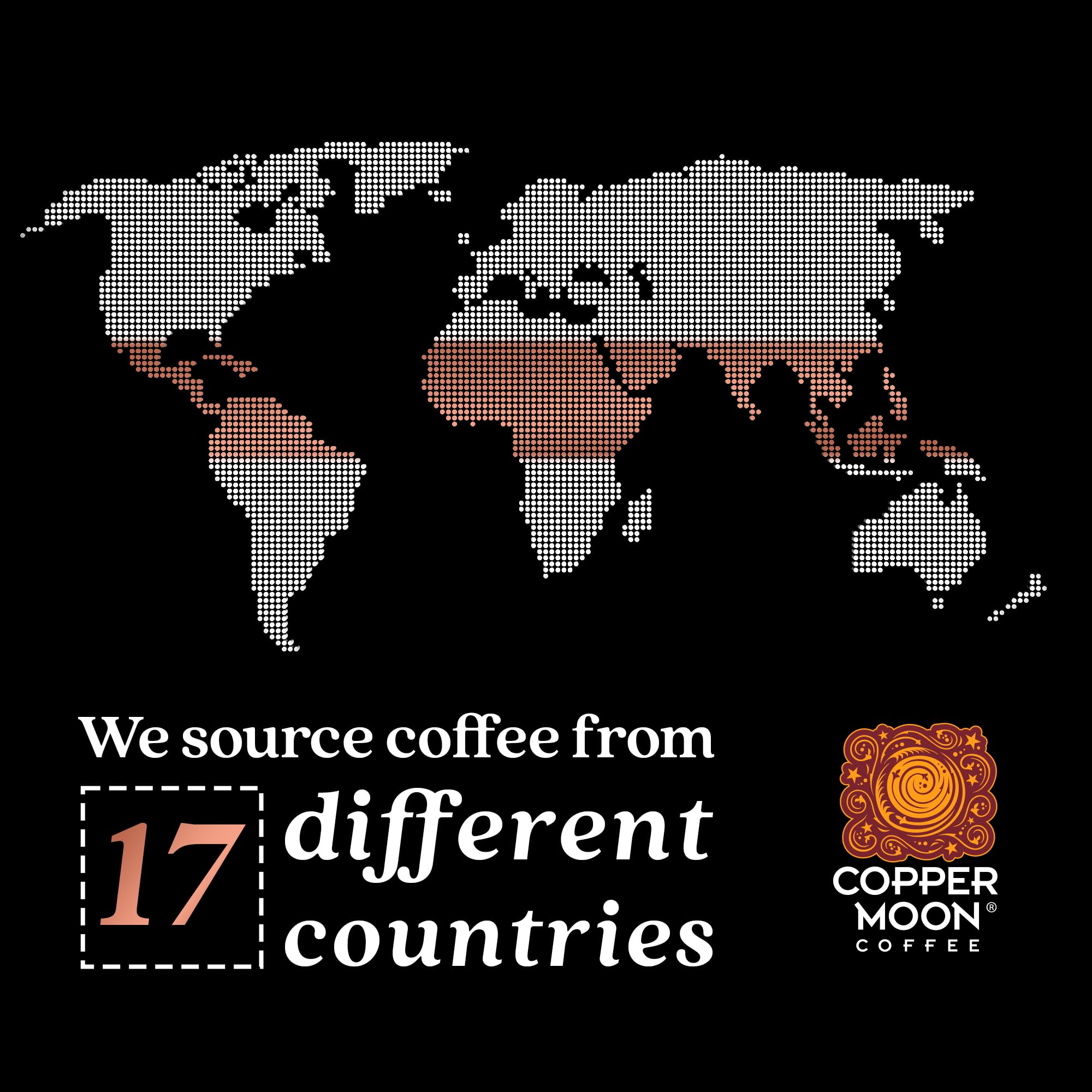 Copper Moon Sumatra aroma-steam rising from a mug, signaling bold, inviting coffee.