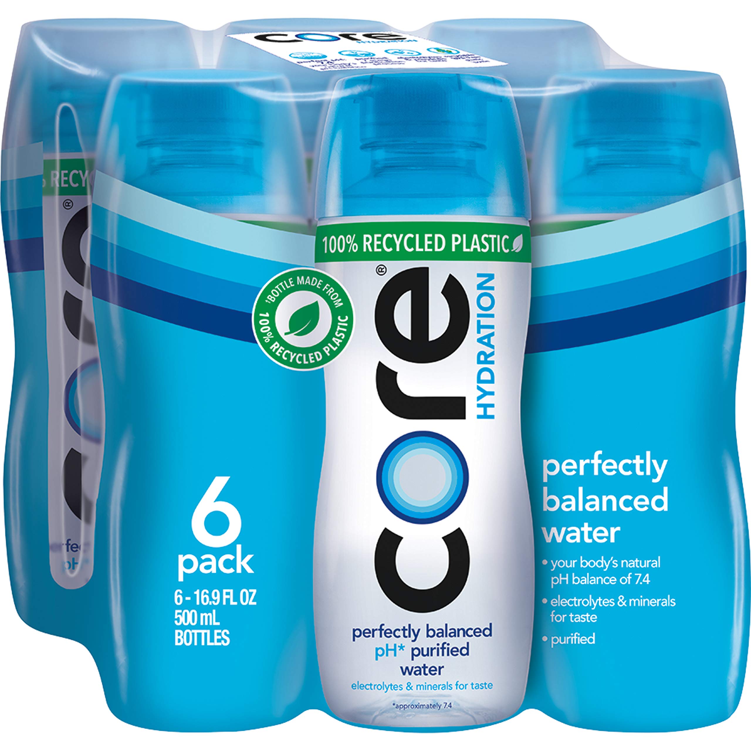 Core Hydration 24-count pack keeps hydration ready for the day