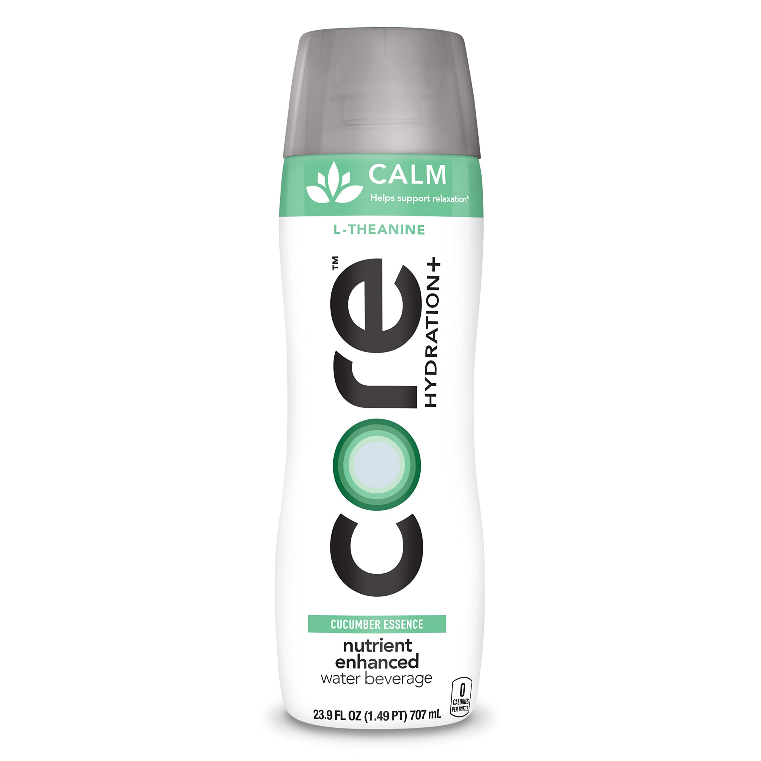 Cup cap on Core Hydration+ Calm for easy sharing