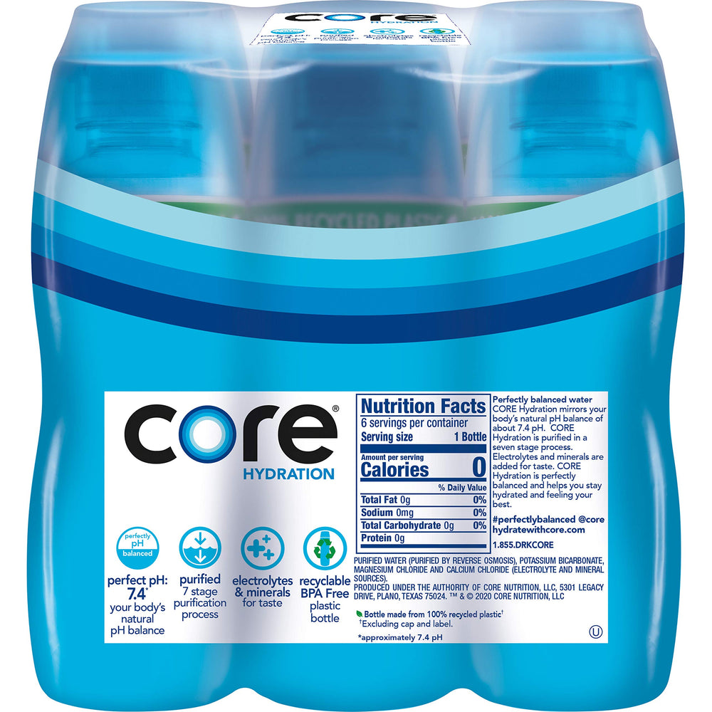 Core Hydration wide-mouth opening for quick pours and refills