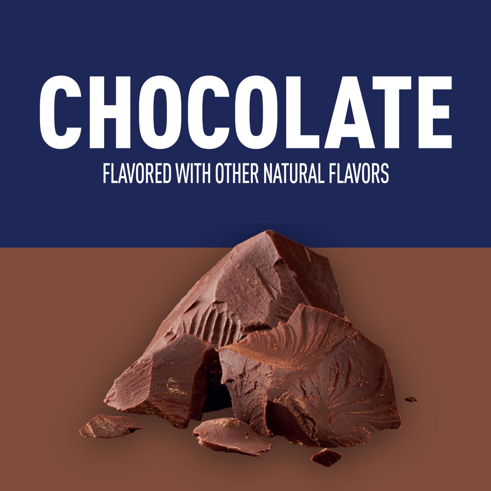 Core Power Chocolate Protein Shake served in glass with ice, creamy flavor