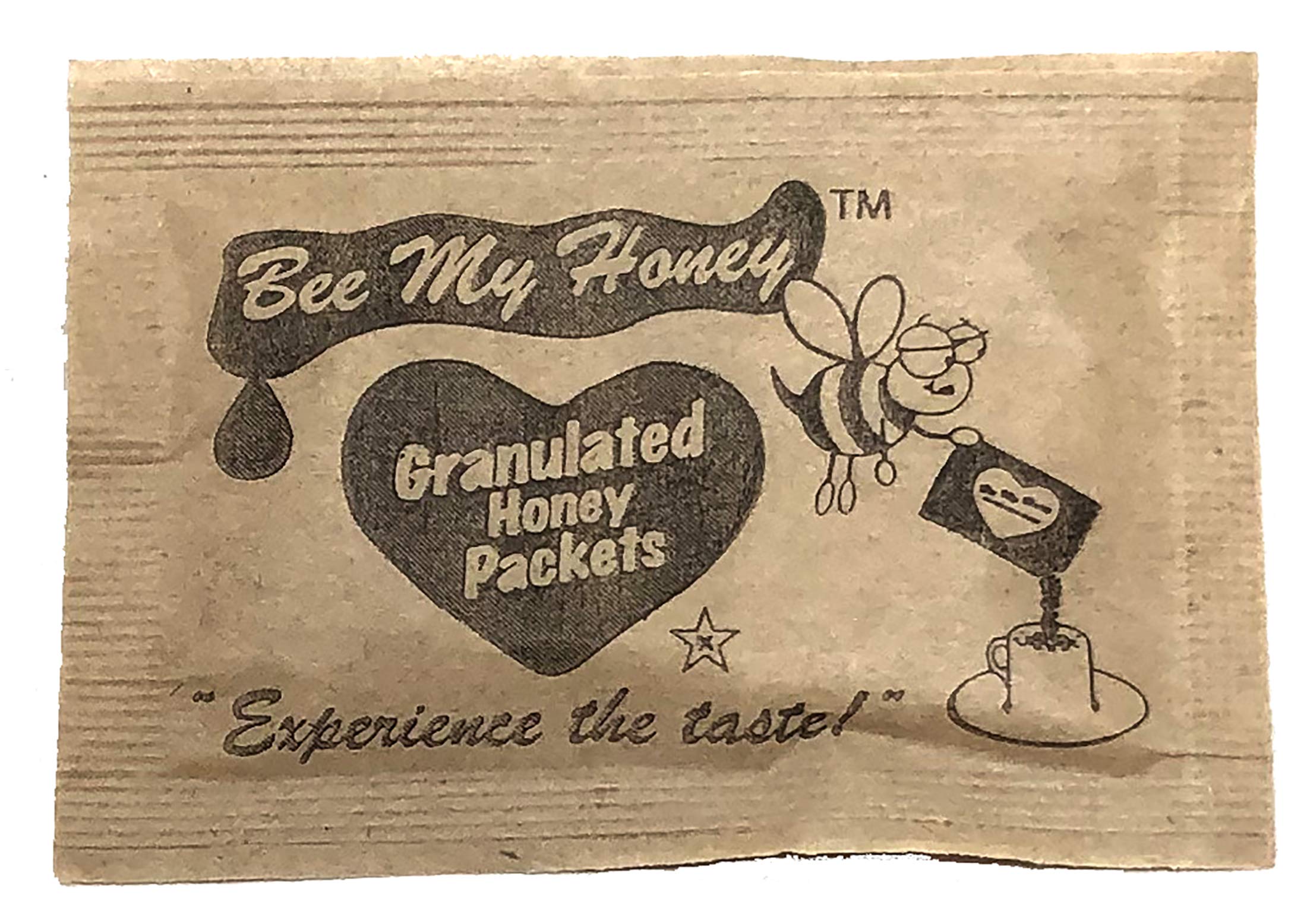 Corim Bee My Honey label shows refinery syrup and honey blend