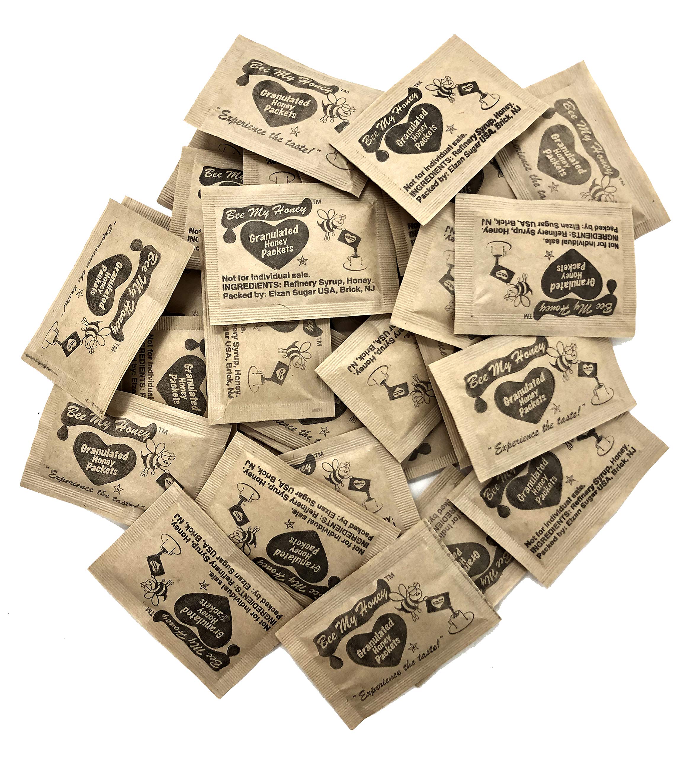 Corim Bee My Honey packets arranged on table for travel