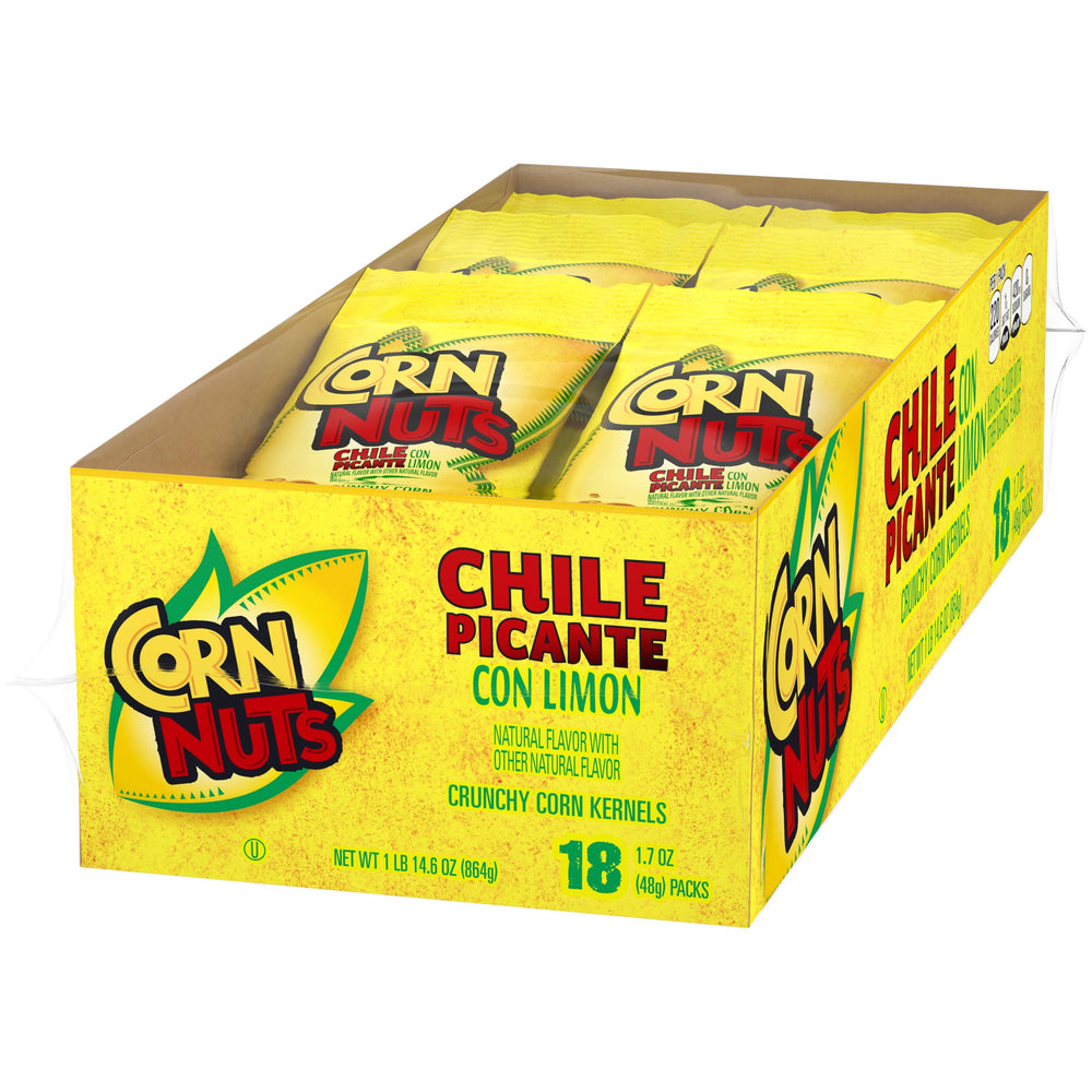 Corn Nuts Chile Picante con Limón party tray idea; zesty crunch for guests.