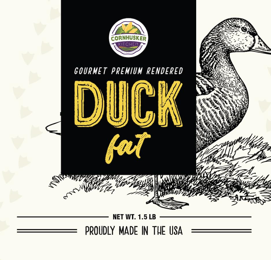 Duck Fat for baking and roasting to enhance savory aromas.
