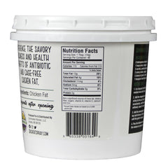 Cornhusker Kitchen rendered chicken fat tub usage, ideal for frying and sautéing