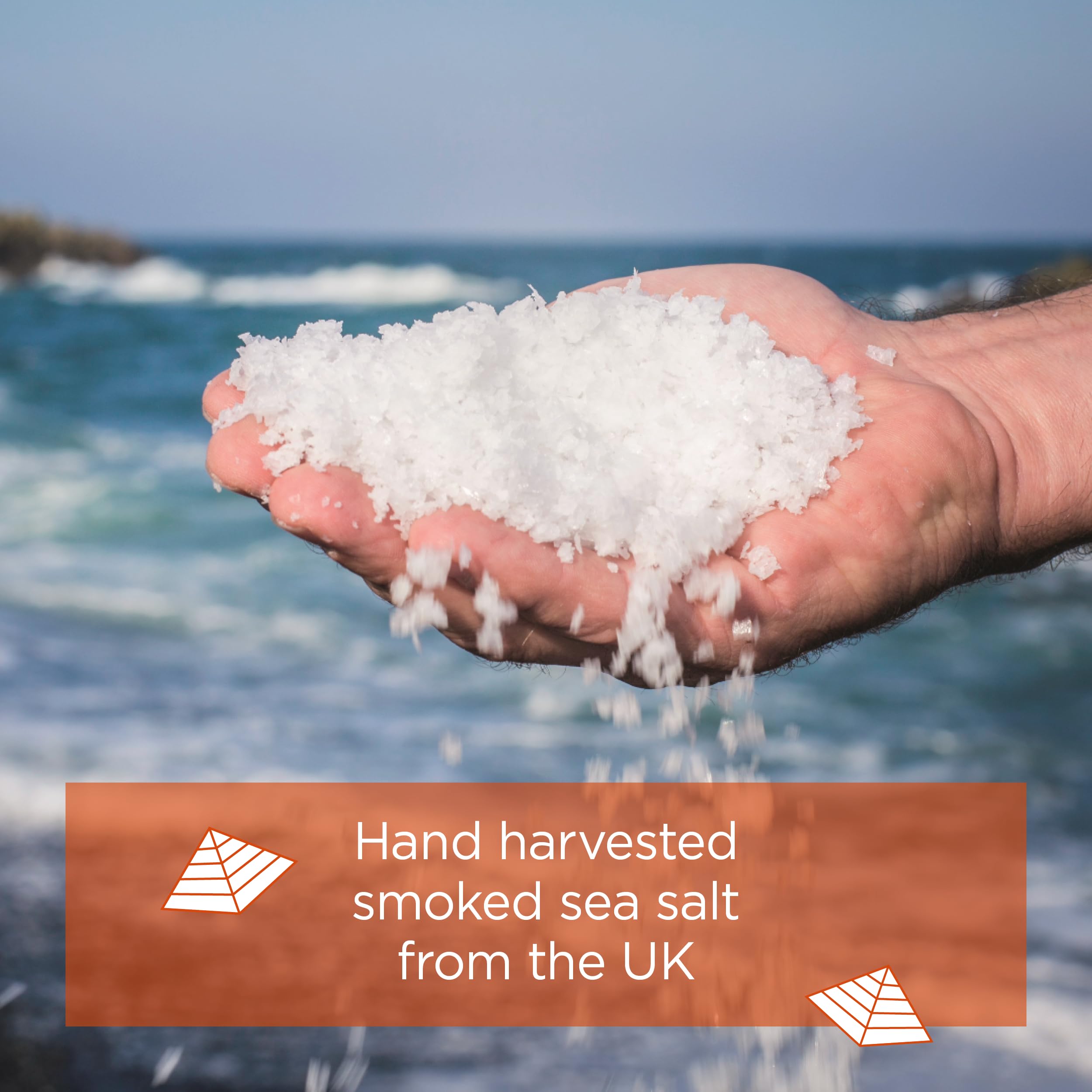 Cornish Sea Salt Co Smoky Flakes baked into pastries for a warm touch.