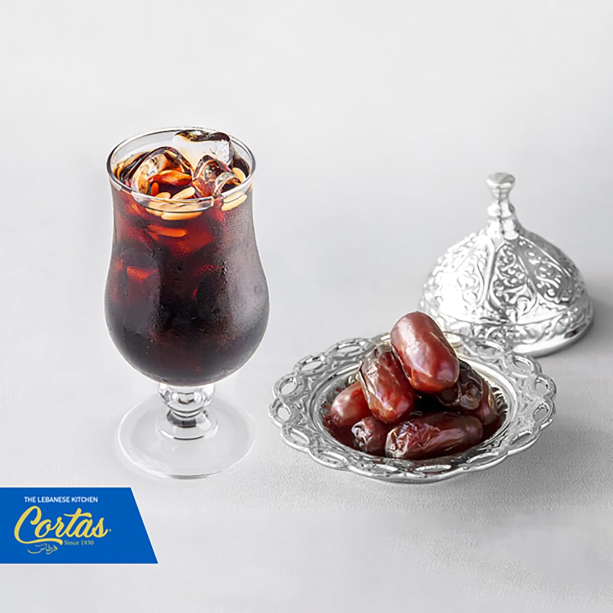 Cortas Jallab Syrup drizzle over desserts for glaze and toppings.