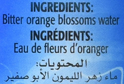Cortas Orange Blossom Water being poured highlights aromatics for beverages.