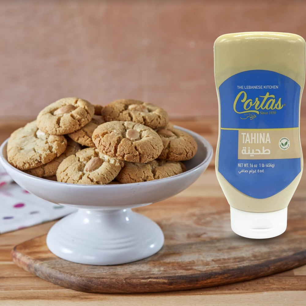 Cortas Tahini in dish-ready presentation for dressings, marinades, and baked goods.
