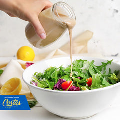 Cortas Tahini, Lebanese origin, rich aroma ideal for authentic Mediterranean recipes.