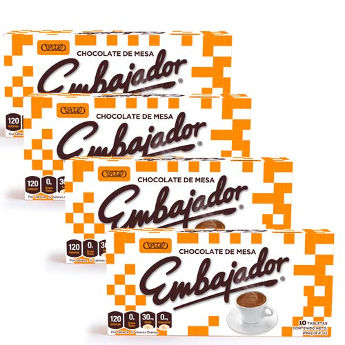 CHOCOLATE CORTÉS Ambassador 4-pack on display for baking prep