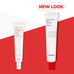 COSRX AC Collection Ultimate Spot Cream bottle front, compact 30g, travel-ready acne care