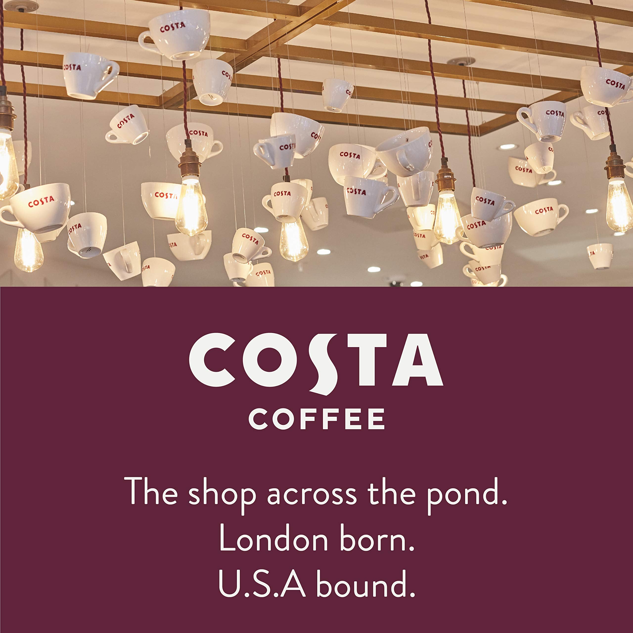Pod-compatible design showing Costa pods fitting many machines.
