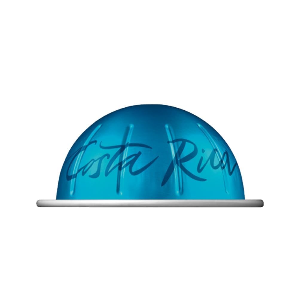 Costa Rica Coffee capsule closeup—single-serve convenience in action.