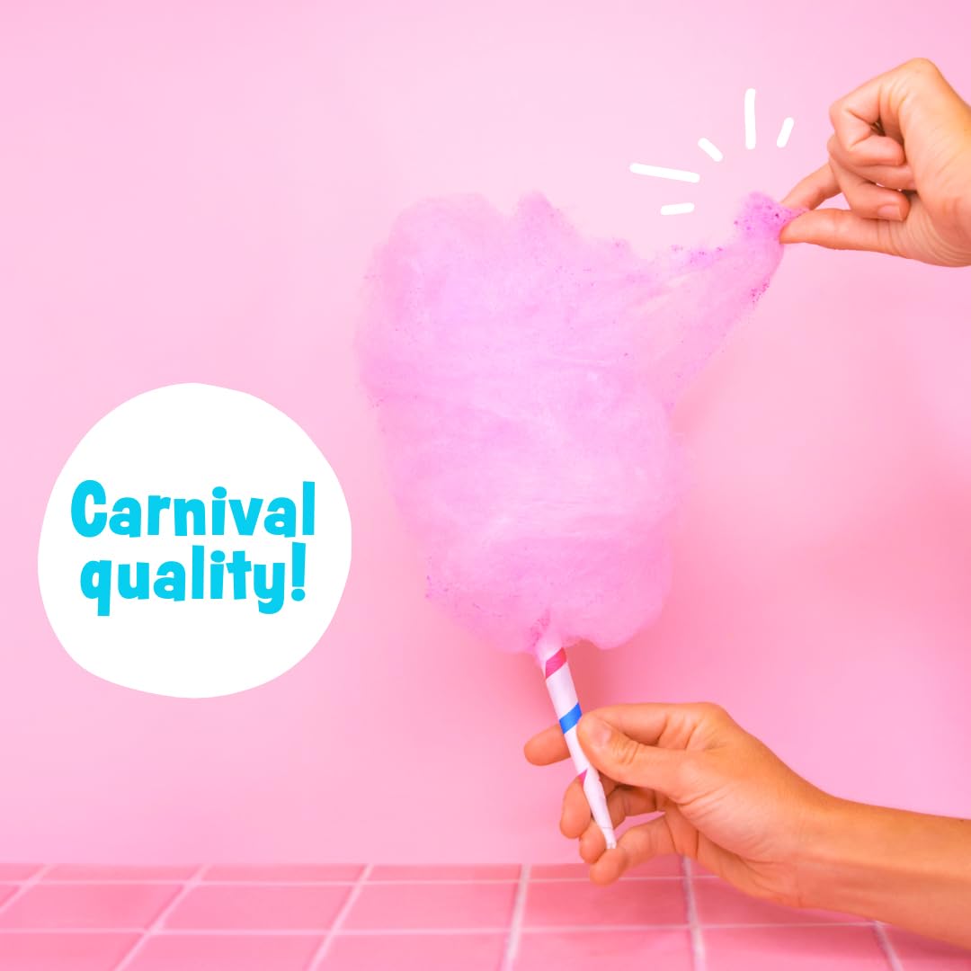 Cotton Candy Express at-home carnival vibes for family gatherings.