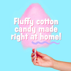 Cotton Candy Express Bubble Gum floss sugar jar for nostalgic party flavors.