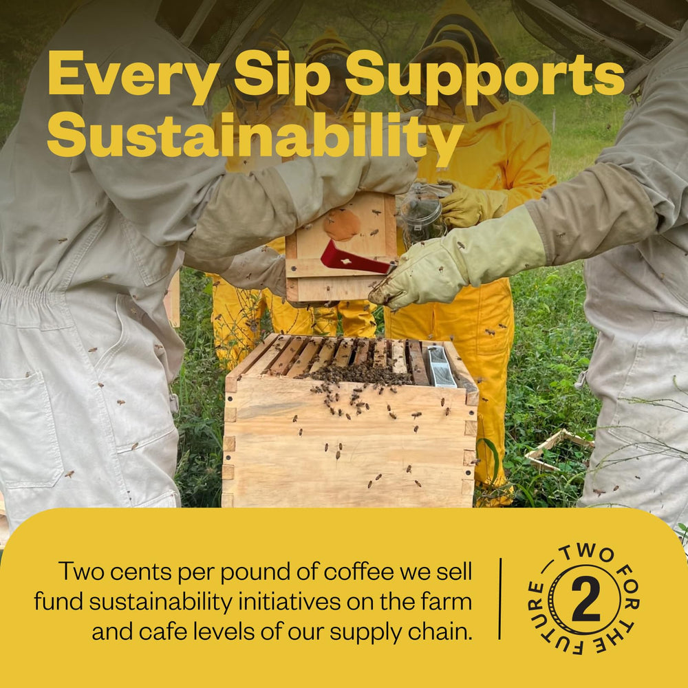 Counter Culture Coffee grind-and-brew versatility for drip, pour-over, or espresso.