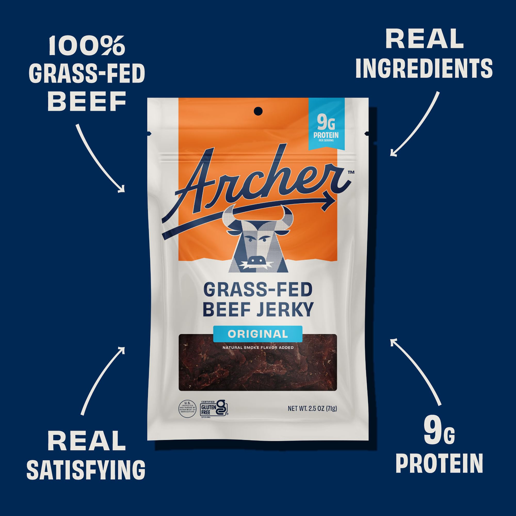Country Archer gluten-free beef jerky bulk for stocking pantries