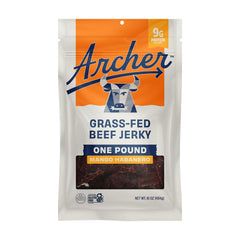 Country Archer Mango Habanero jerky pack front view highlighting product packaging