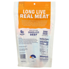Country Archer Mini Beef Original Jerky close-up texture showcases chewy bite and quality ingredients.