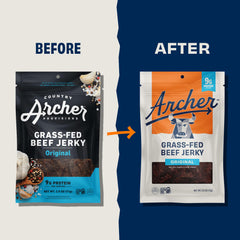 Country Archer protein snack on the go in a portable pouch