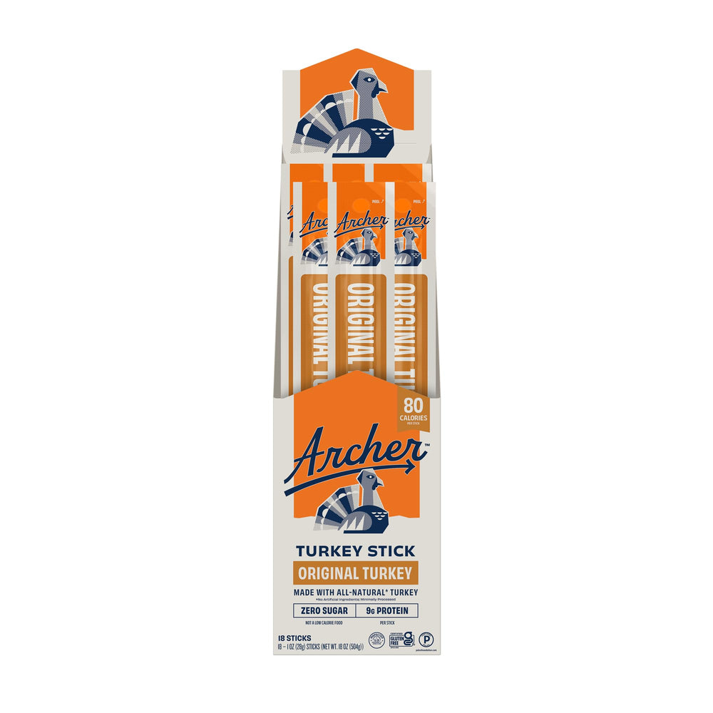 Country Archer Turkey Jerky Sticks original 1oz pack on-the-go protein