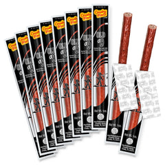 Country Meats meat sticks 10 stick Old #9 pack, high protein keto snack