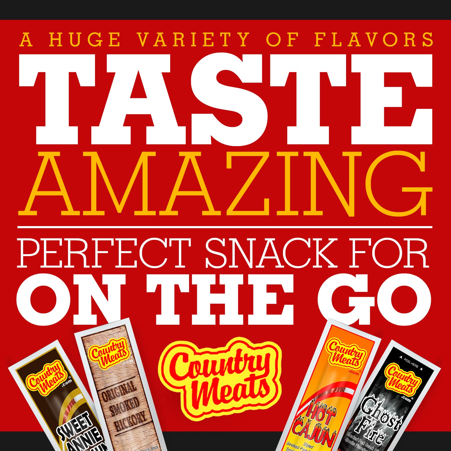 Country Meats meat sticks carb-conscious option for mindful eating.