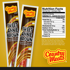 Country Meats meat sticks provide a protein-rich quick snack.