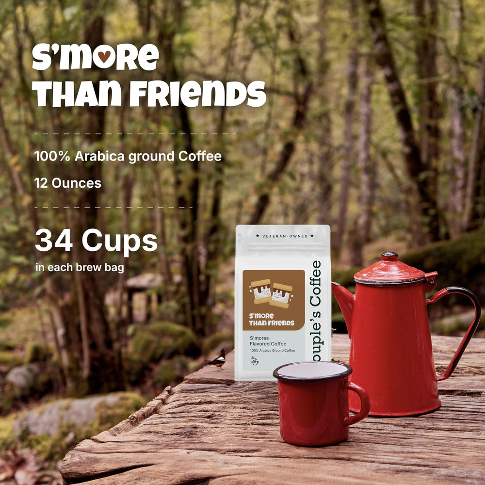 12-ounce Couple's Coffee bag highlighting USA roast