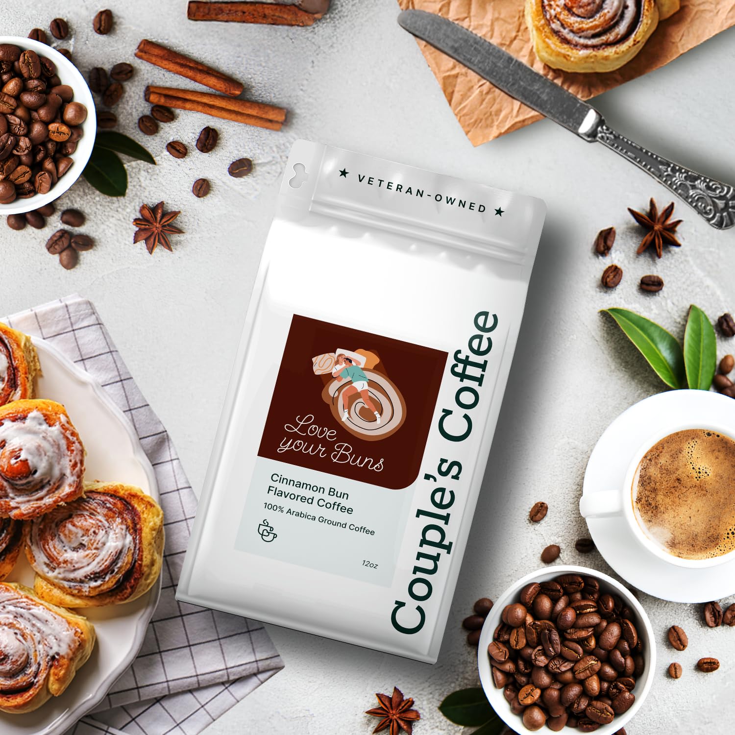 Couples Coffee Co beans close-up highlighting aroma and freshness