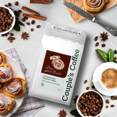 Couples Coffee Co beans close-up highlighting aroma and freshness