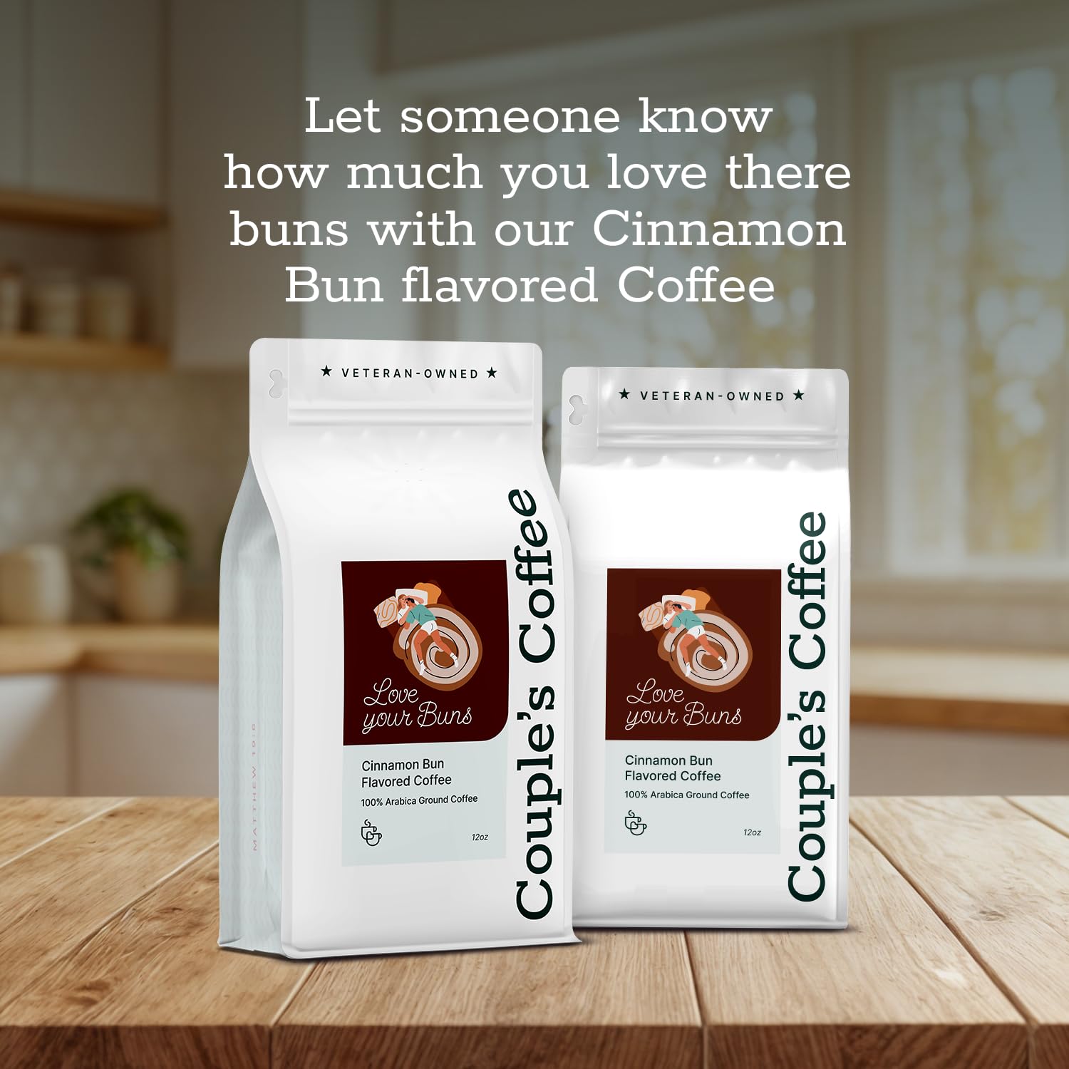 Couples Coffee Co rich cup with crema and cinnamon notes