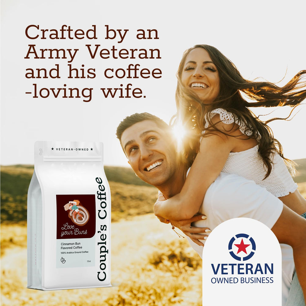 Couples Coffee Co veteran-owned brand branding and story