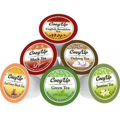 Cozy Up Earl Grey pods delivering bergamot scent and everyday comfort.