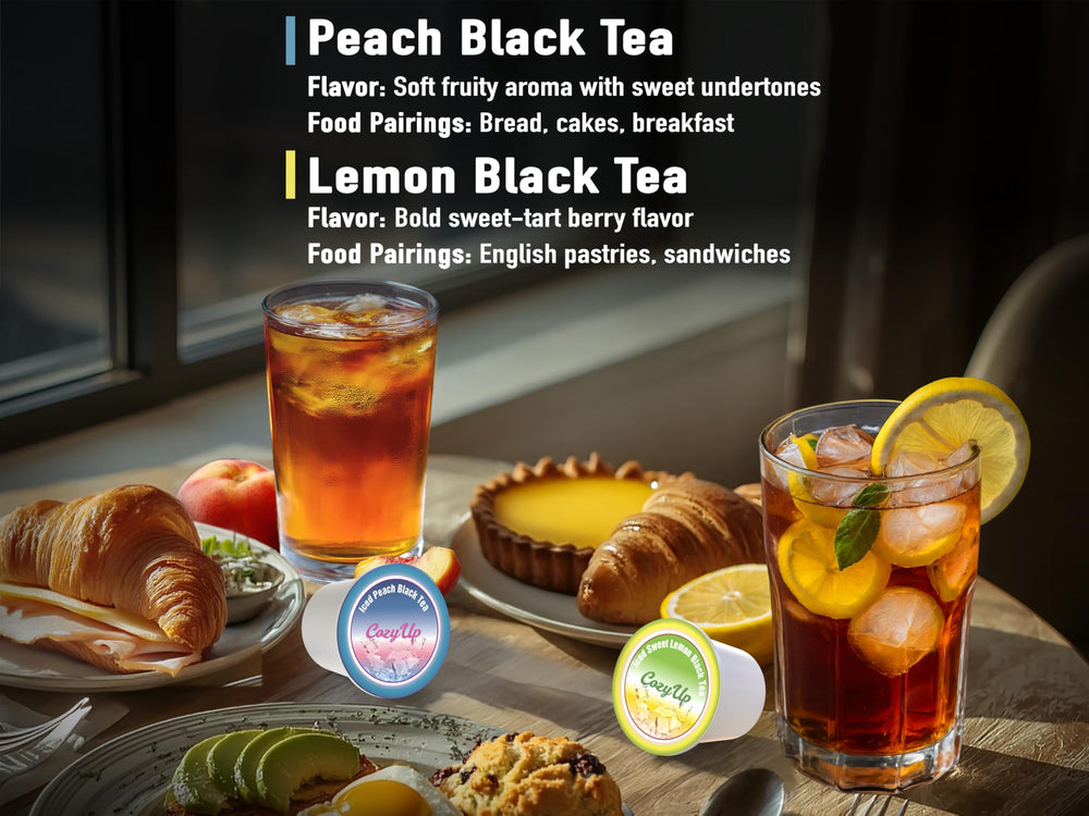 Cozy Up Apple pod offering balanced black tea with real apple flavors for a smooth sip.