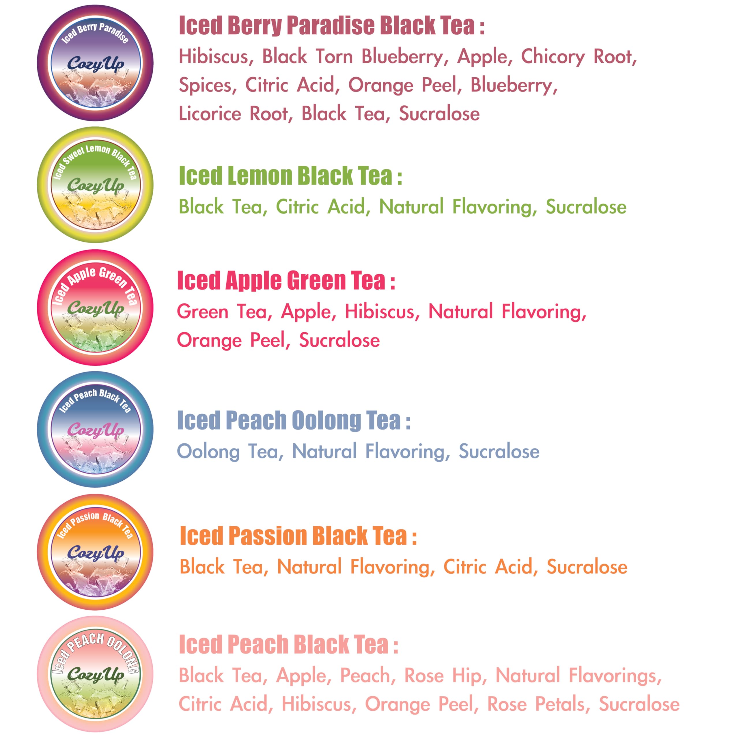 Cozy Up Lemon Black Tea pod delivering citrus brightness
