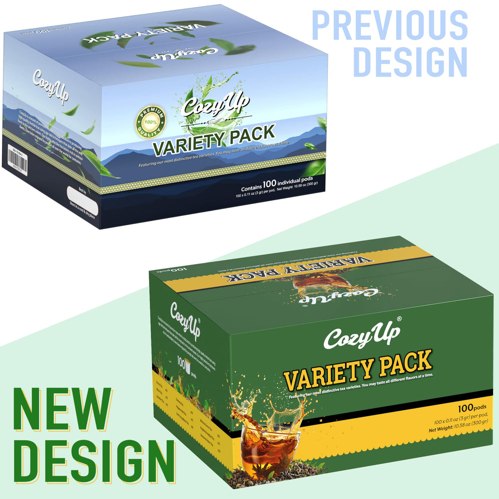 Cozy Up Seasonal Select tea (x2) for seasonal flavor moments.