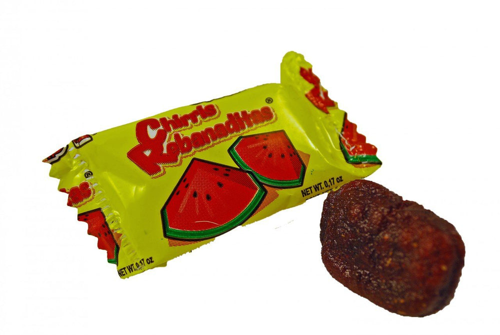 CP Chirris Rebanaditas chilli-coated candy ready for bold snacking.