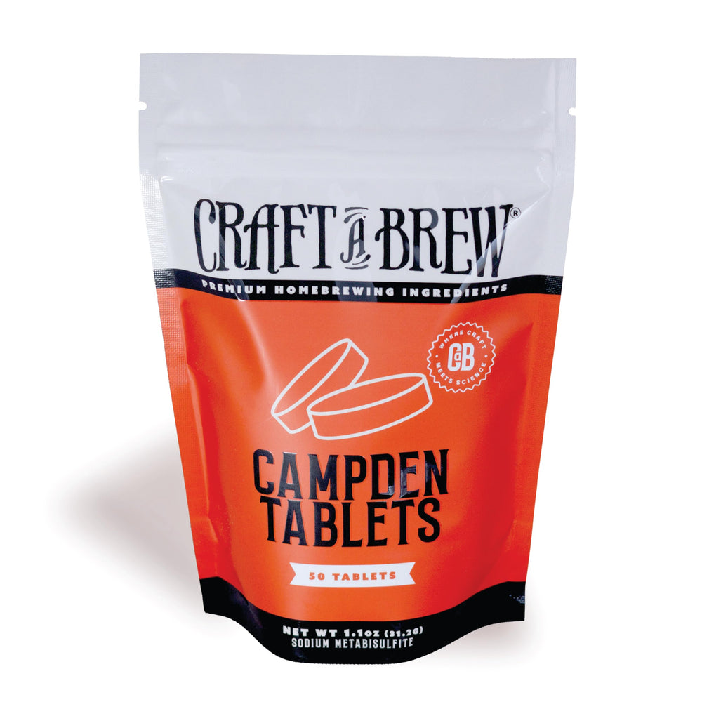 Craft A Brew Campden Tablets for winemaking with easy dosing.