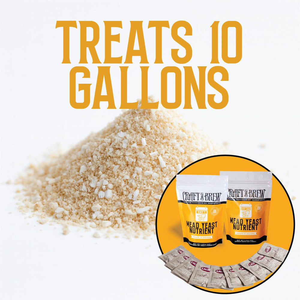 Lalvin D47 packets from Craft A Brew bundle for healthy fermentation.